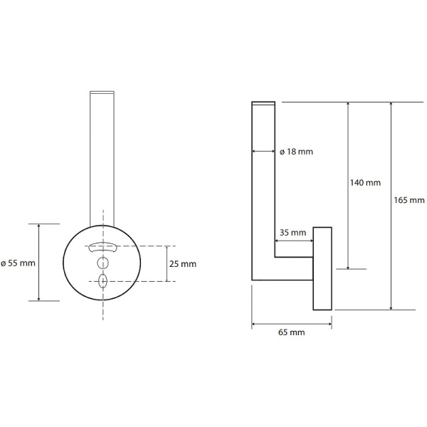 Держатель запасного рулона Bemeta Brilo 161112030