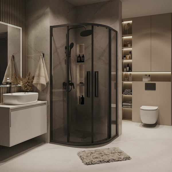 Душевой уголок (80х80) Grossman Cosmo 301.K33.02.8080.21.10
