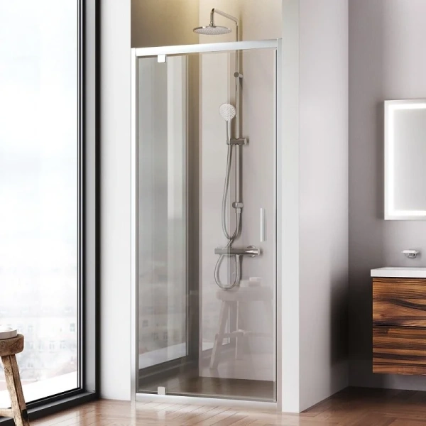 Душевая дверь в нишу 90 см Am.Pm Gem W90G-90-1P-MT хром матовый