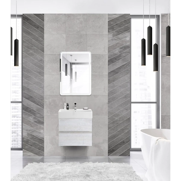 Тумба под раковину Cezares MOLVENO 46-60-2C-SO-LB Legno Bianco