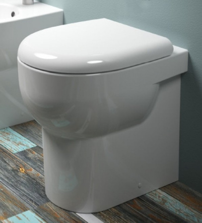 Унитаз приставной Artceram Smarty SMV002 01 00bi без сиденья
