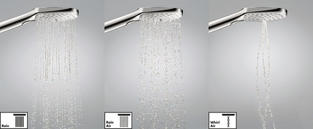 Душевой гарнитур с мыльницей Hansgrohe Raindance Select S 120 EcoSmart 26632000 хром
