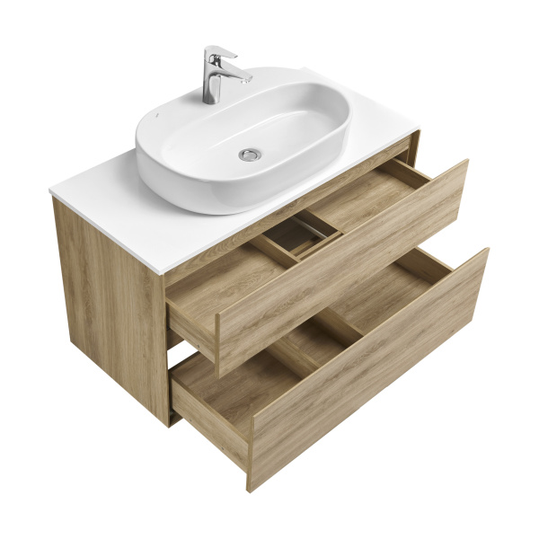 Тумба с раковиной Aquaton Либерти 100 1A2796K5LY010