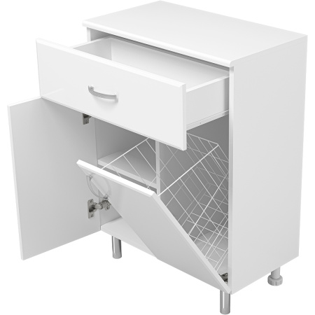 Комод Люси 60 с бельевой корзиной Э-Люс07060-011Бк