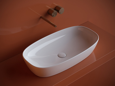 Раковина накладная (70х37,5) Ceramica Nova ELEMENT CN5040