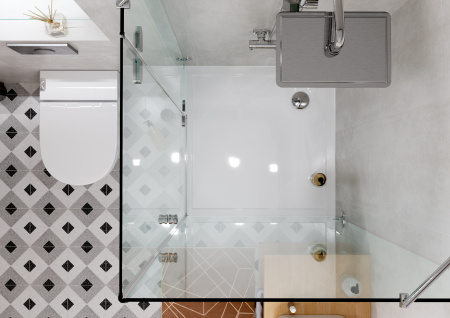 Душевой поддон (80х80) Aquaton Калифорния M 1A739936CA010