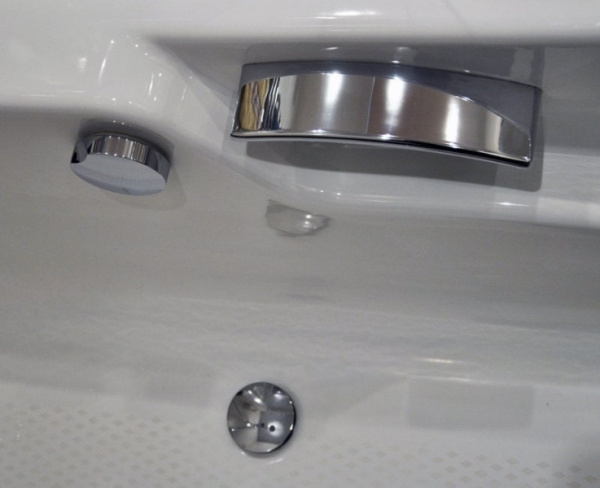 Слив-перелив полуавтомат удлиненный Viega Simplex 595678