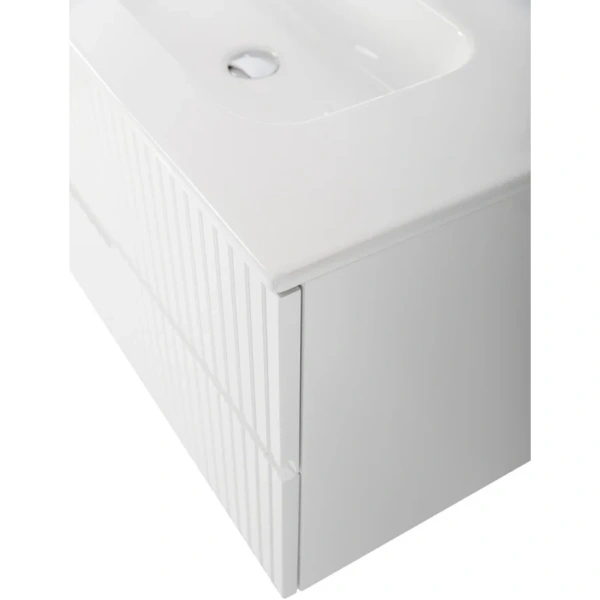 Тумба под раковину Cezares DUET-N-1200-2C-SO-BL-R Bianco Lucido