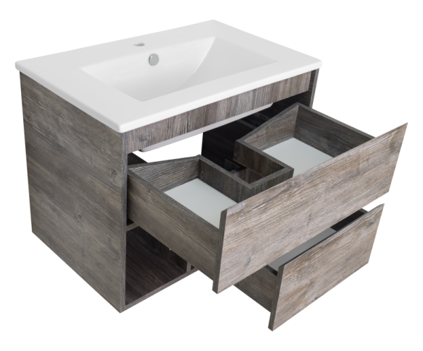 Тумба с раковиной Misty Темза 75  УТ000010493