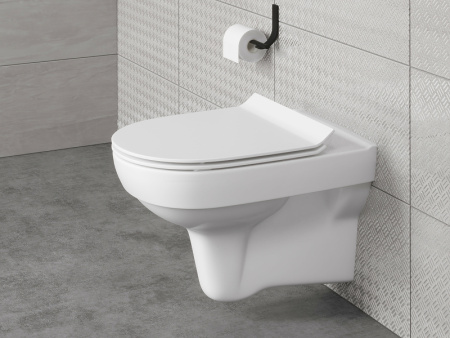 Комплект Cersanit CITY CO DPL EO slim + LINK PRO + ESTETICA пластик белый с рамкой хром 64277