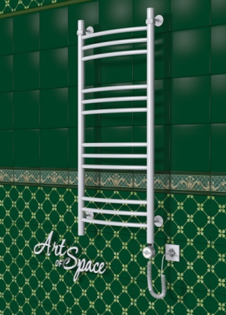 Электрический полотенцесушитель ArtofSpace ARTICO EAAO4001000RAL9016RP