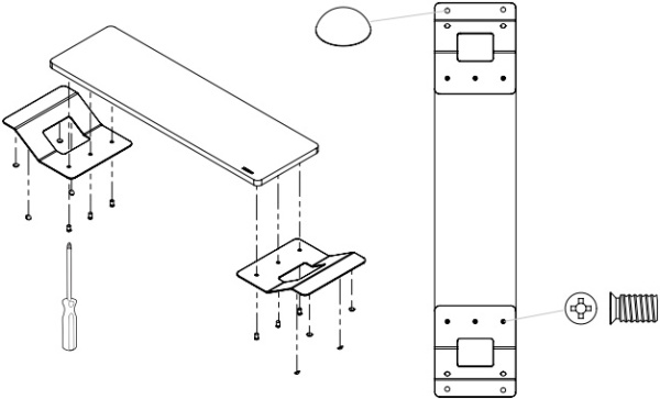 Столик для ванны Riho Still 207003