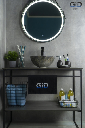 Раковина накладная (32х32) Gid Mnc486