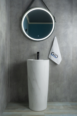 Раковина напольная (40х40) Gid Nb131ws