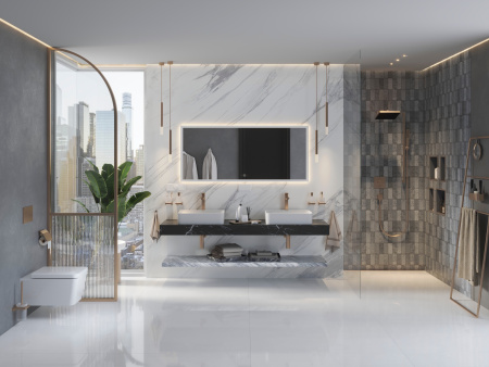Ершик для унитаза Hansgrohe AddStoris 41752140 шлифованная бронза