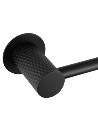 Полотенцесушитель электрический встраиваемый WONZON & WOGHAND MÜNCHEN, черный матовый WW-A354-MB