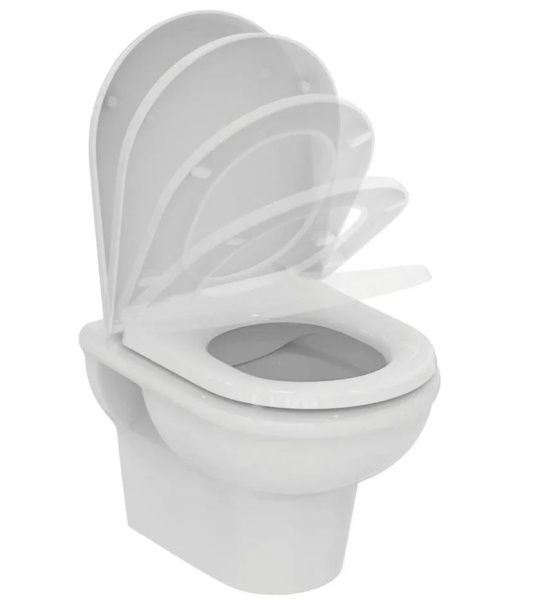 Комплект инсталляции 3в 1 Ideal Standard Exacto с крышкой-сиденьем микролифт X022601