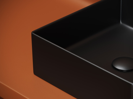 Раковина накладная (36,1х36,1) Ceramica Nova Element CN6068MB