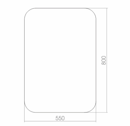 Зеркало (55х80) Silver Mirrors Выбор ФР-00001116