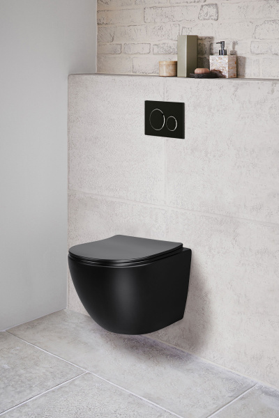 Унитаз подвесной Vincea Globo VT1-14SMB безободковый