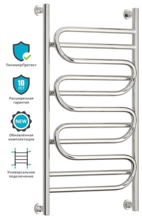 Водяной полотенцесушитель Сунержа Иллюзия+ 00-0210-9560