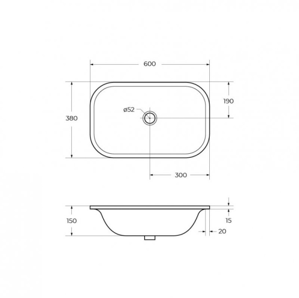 Керамическая раковина Cezares CZR-ARE-60-LVB