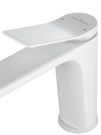 Смеситель для раковины WONZON & WOGHAND, белый матовый WW-XH-012-MW