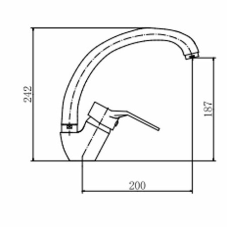 Смеситель для кухни FASHUN A4163