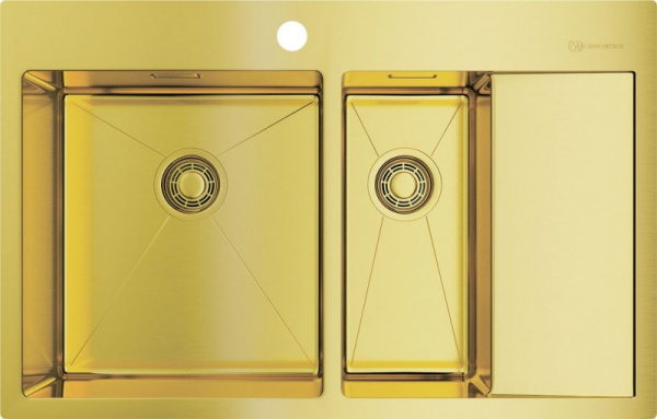 Мойка для кухни Omoikiri Akisame 78-2-LG-L 4973087