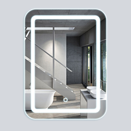 Зеркало Vincea VLM-2D550 (55x80) c сенсорным выключателем и диммером