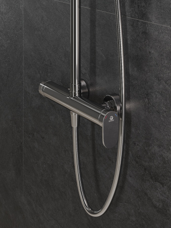 Душевая система с однорычажным смесителем для душа AGGER Sweet A2791200 хром глянцевый