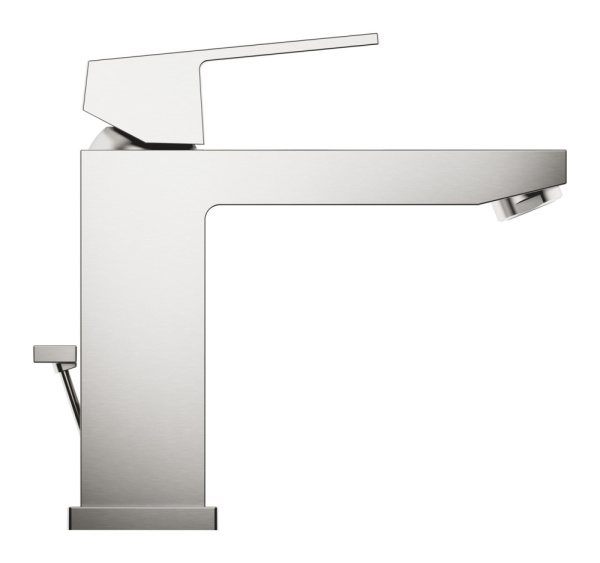 Смеситель для раковины однорычажный Grohe Eurocube 23445 DC0 (23445DC0) суперсталь