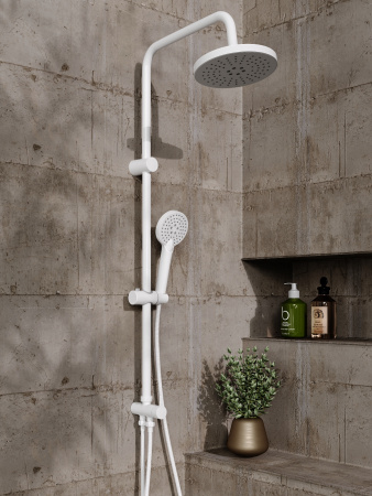 Душевая стойка Orange O-Shower OW02w белый