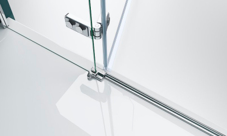 Душевая дверь (80х195) BelBagno KRAFT-60/20-C-Cr