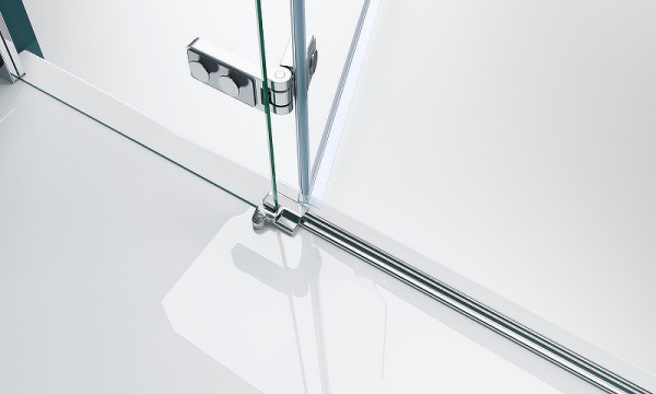 Душевая дверь (100х195) BelBagno KRAFT-60/40-C-Cr