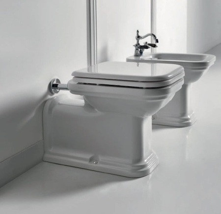 Чаша напольного унитаза Kerasan Waldorf 411601 без сиденья