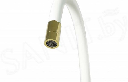 Смеситель для кухни Lemark Comfort с подключением к фильтру с питьевой водой (LM3075G-White)