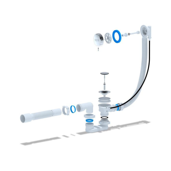 Cлив-перелив для ванный Roca 1WH501586 