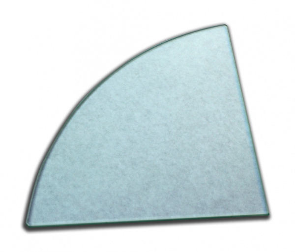 Стеклянная угловая полка Novaservis 0158.X