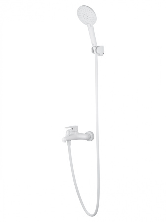 Смеситель для ванны с душем WONZON & WOGHAND ALFA, белый матовый WW-AE3204-MW