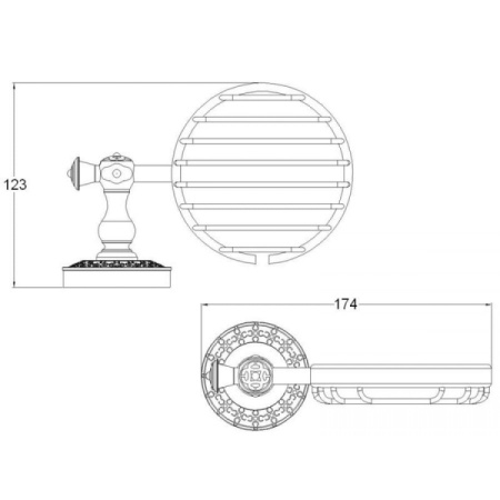 Мыльница Zorg Antic AZR 05 SL