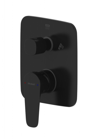 Смеситель для ванны встроенный Bravat Source PB8173218BW-2-ENG