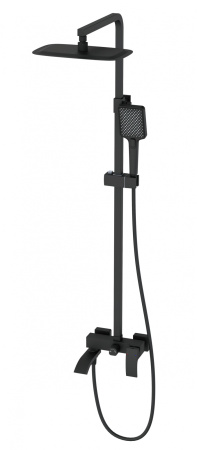Душевая система WONZON & WOGHAND FIT, черный матовый WW-88739009-MB