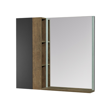 Шкаф подвесной Aquaton Терра 35 1A247103TEKA0 коричневый