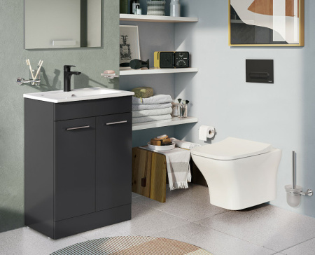 Инсталляция с унитазом Vitra Zentrum Square 9875B003-7201