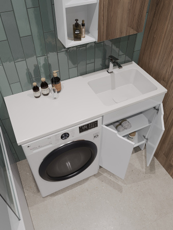 Раковина под стиральную машину (120х48) Orange ST-120RAR правая