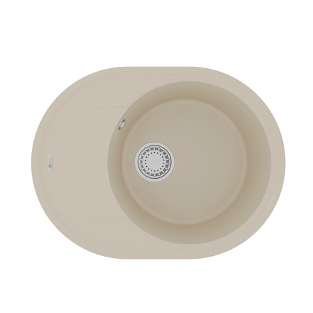 Кухонная мойка Lemark LACHA 620 бежевый 9910050