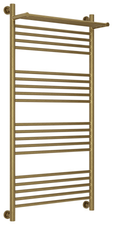 Полотенцесушитель Водяной Сунержа Богема с полкой + (120х60) Состаренная бронза 05-0223-1260