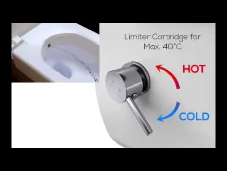 Унитаз подвесной безободковый с форсункой биде Bien Neptun NPKA052N1VE0W5000