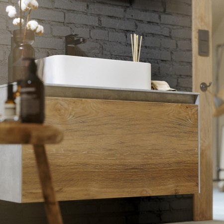 Фасад тумбы Aqwella Mobi 100 MOB0710DB